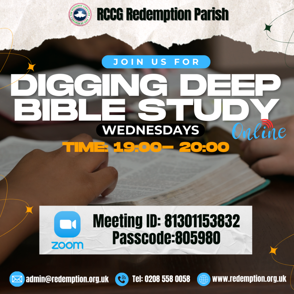 Digging Deep Bible Study